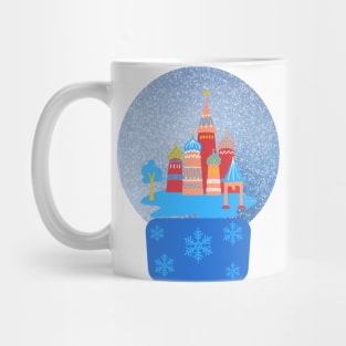 It's Snowing in Moscow Mug